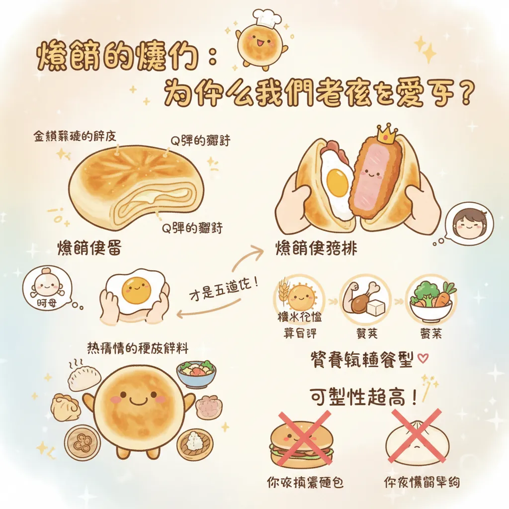 一、燒餅的魅力：為什麼我們這麼愛它？