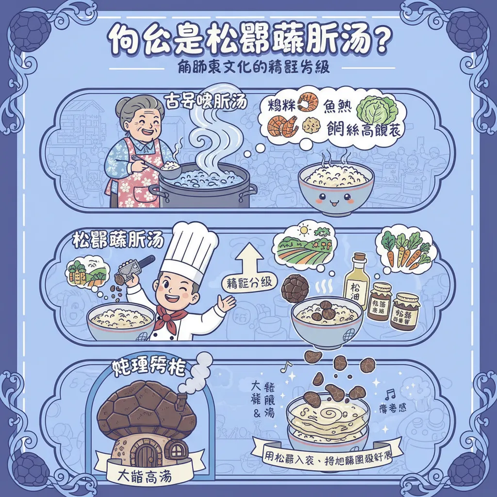 什麼是松露莊飯湯？從辦桌文化到精緻升級