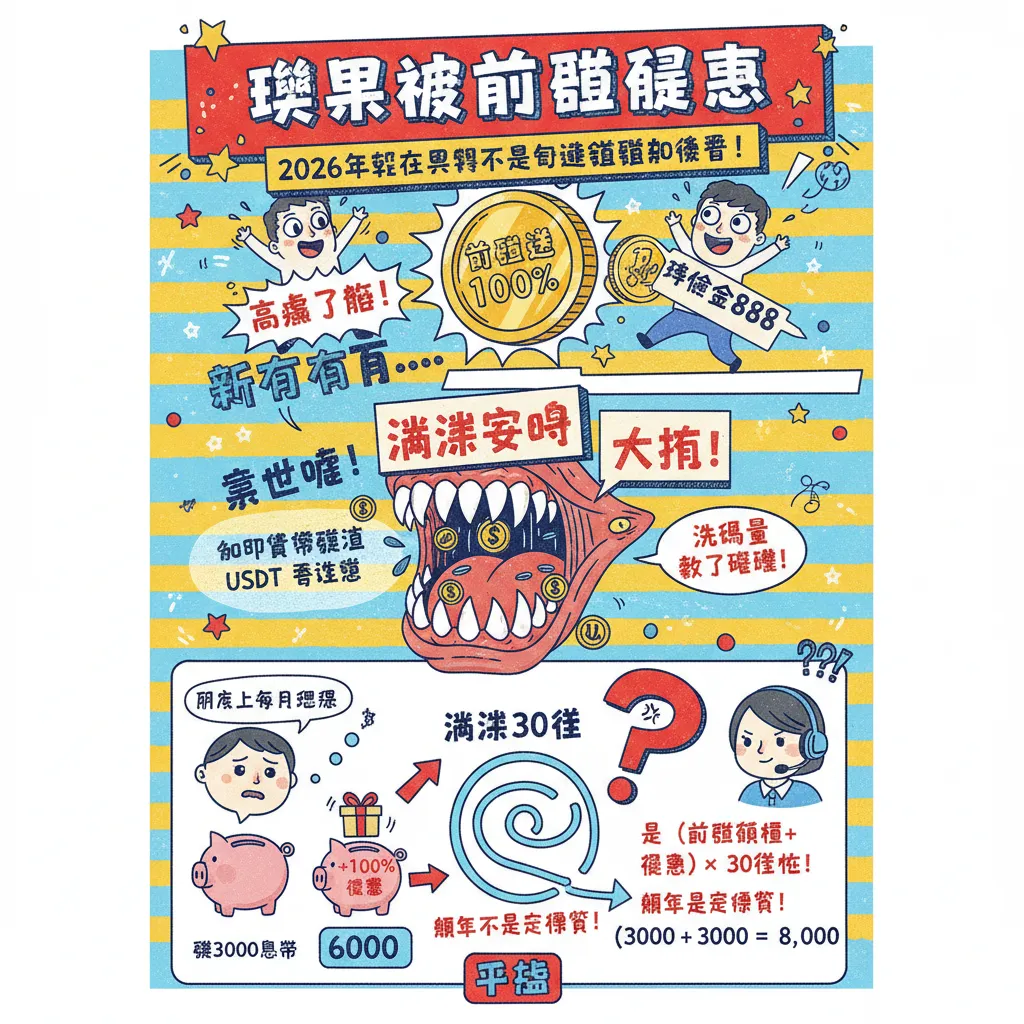 娛樂城首儲優惠的流水陷阱：平臺洗碼量跟加密貨幣怎麼算？