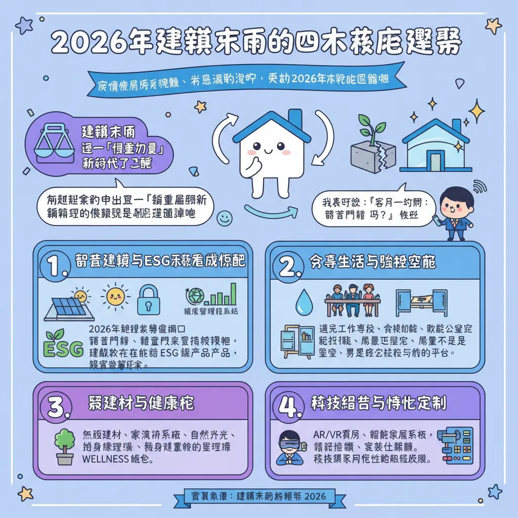 2026年建興市場的四大核心趨勢