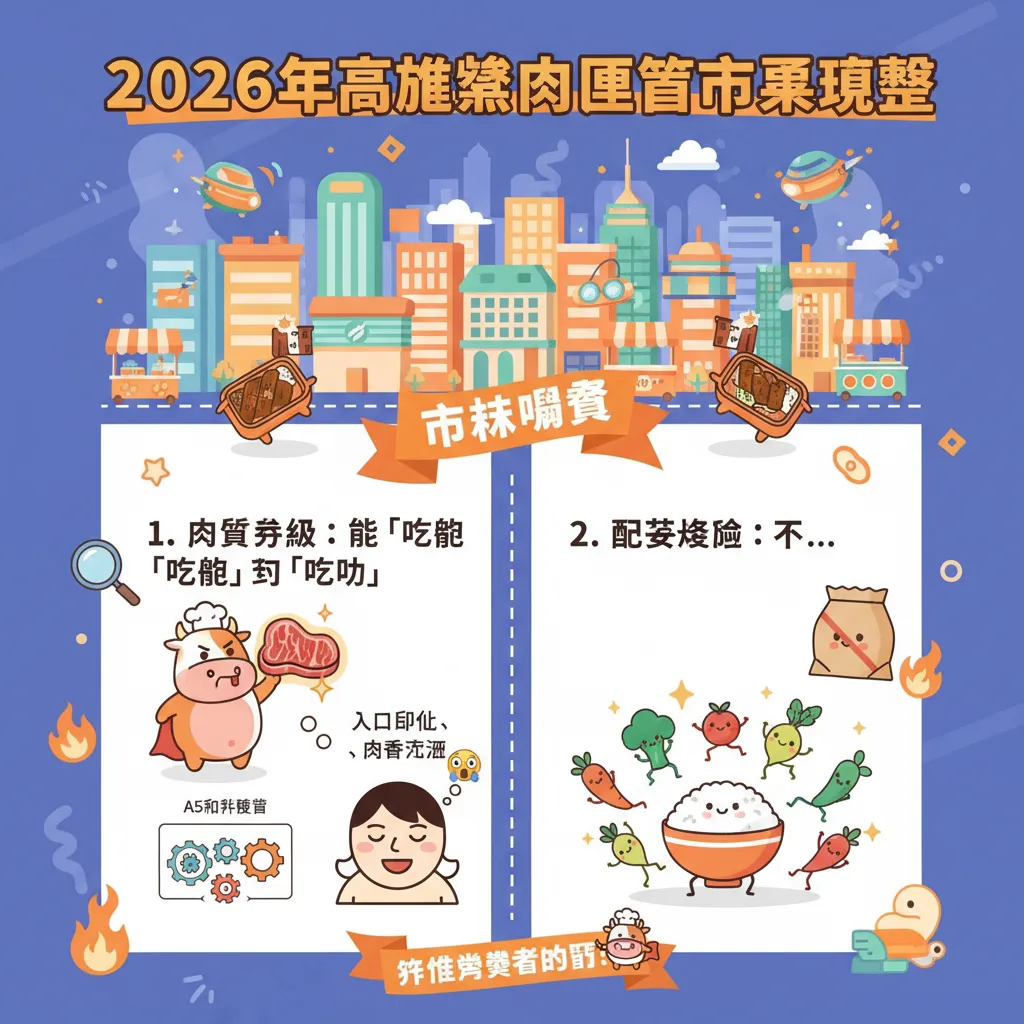 2026年高雄燒肉便當市場趨勢