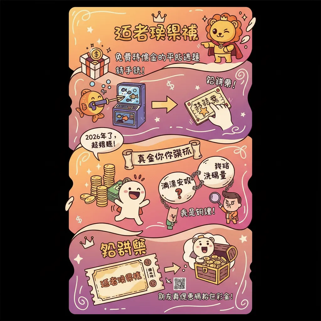 刮刮樂跟捕魚機也能試手氣？免費體驗金的平臺選擇